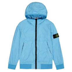 Jakker^Stone Island Windbreaker hættejakke Blå