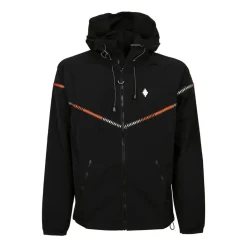 Skaljakker<Marcelo Burlon Windbreaker Jakke Sort