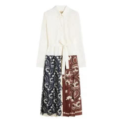 Kjoler^Weekend Max Mara Wkdondina Skjortekjole Hvid