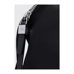 Laptop Tasker^Piquadro Women's computer tote with iPad® compartment, RFID and shock absorbing protection Sort
