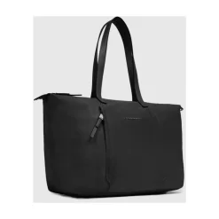 Laptop Tasker^Piquadro Women's foldable laptop bag 15,6 Sort