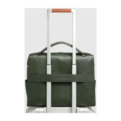Laptop Tasker^Piquadro Women's laptop bag with iPad® compartment, shock absorbing and RFID protection Grøn