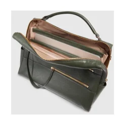 Laptop Tasker^Piquadro Women's laptop bag with iPad® compartment, shock absorbing and RFID protection Grøn