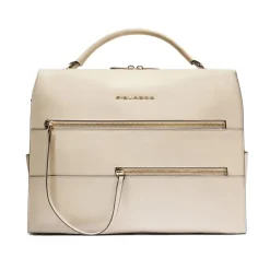 Laptop Tasker<Piquadro Women's laptop bag with iPad® compartment, shock absorbing and RFID protection Beige
