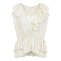 Bluser & Skjorter<Dries Van Noten Women's Topwear Clothing SS26 Beige