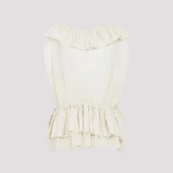 Bluser & Skjorter<Dries Van Noten Women's Topwear Clothing SS26 Beige