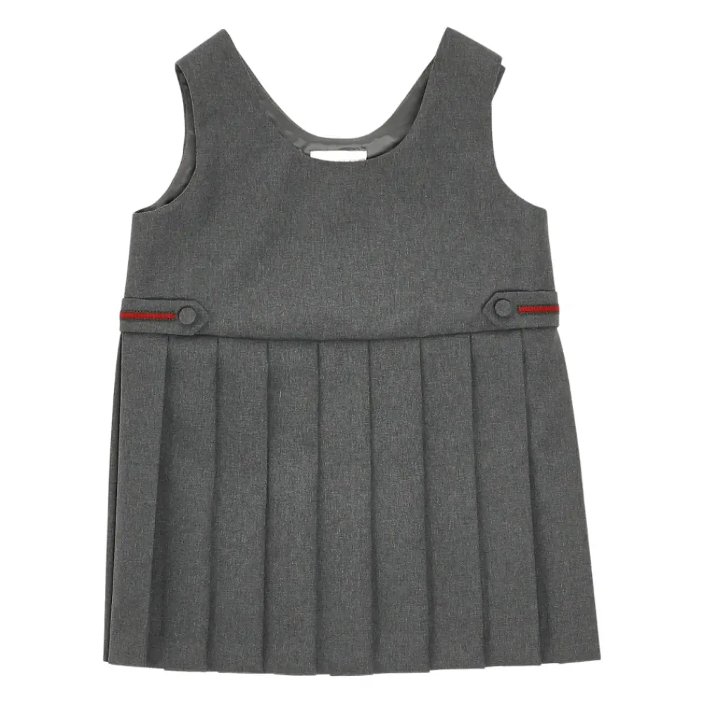 Kjoler & Nederdele^Gucci Wool Dress with Web Detail Grå