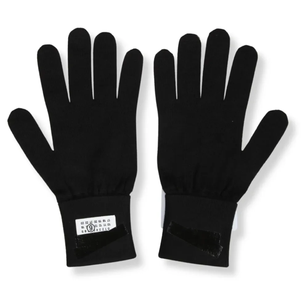 Handsker<MM6 Maison Margiela Wool Gloves Sort