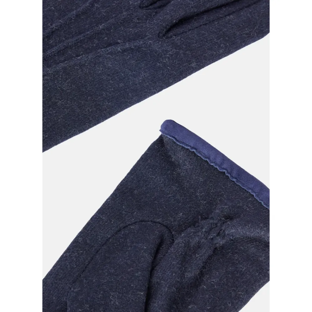 Handsker^Boggi Milano Wool Jersey Gloves Blå