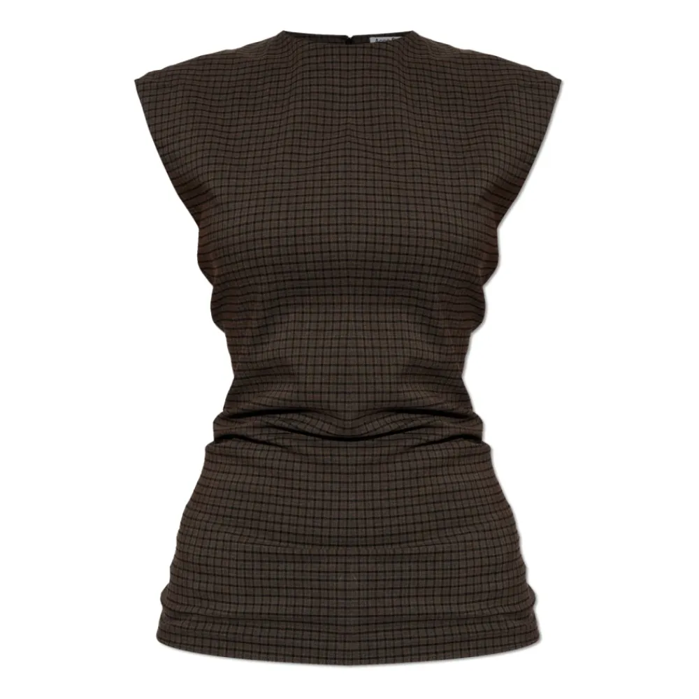 Bluser & Skjorter<Acne Studios Wool Top Brun