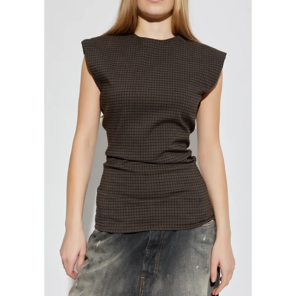 Bluser & Skjorter<Acne Studios Wool Top Brun