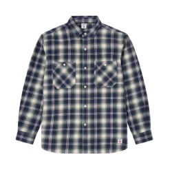 Skjorter^Edwin Work Shirt LS Blå