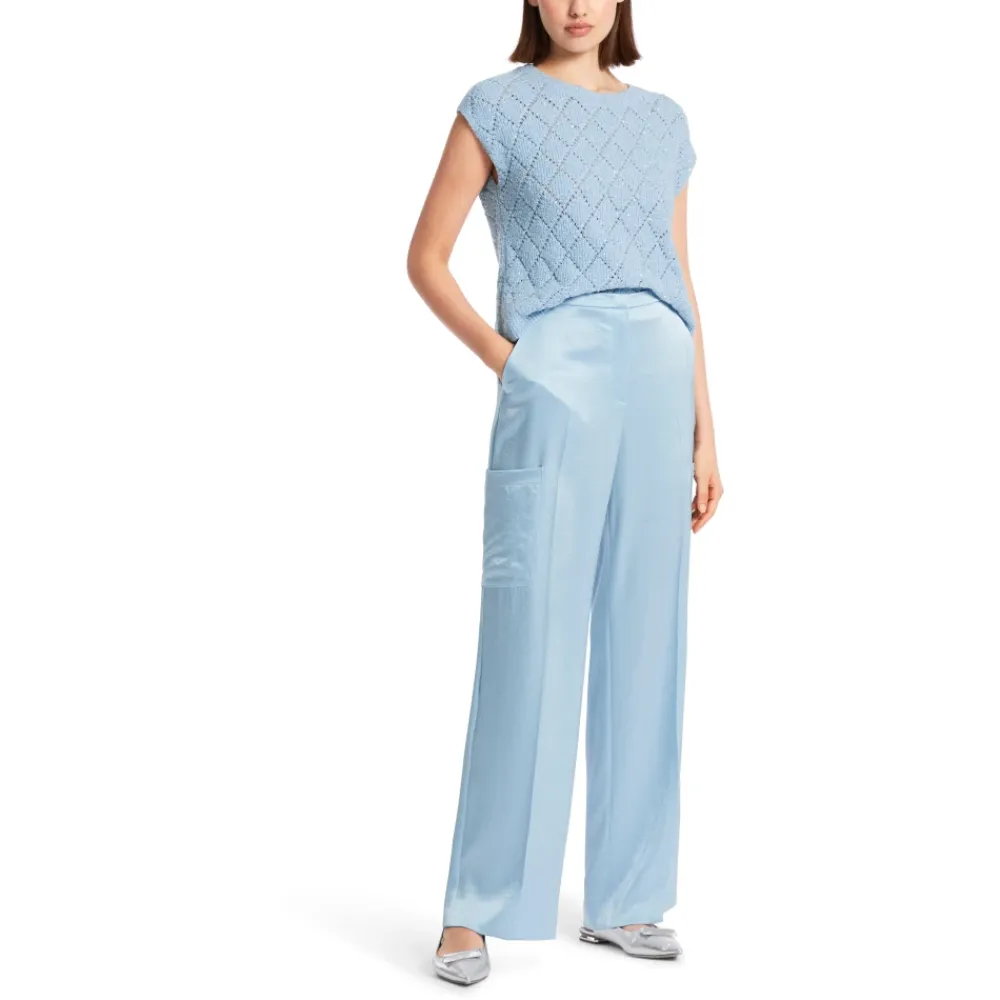 Bukser<Marc Cain WUKARI Trousers Blå