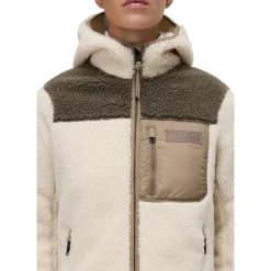Fleece^Napapijri Yupik OG Hooded Sweatshirt Beige