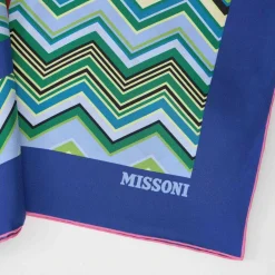 Tørklæder<Missoni Zig Zag Silketørklæde Multifarvet